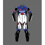 2021 Suzuki Motorcycle Leather  Racing  MotorBike Leather Suit Genuine Leather 